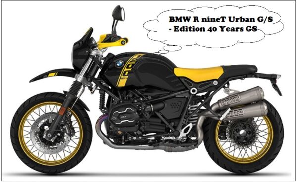 BMW R nineT Urban G S - Edition 40 Years GS Top Speed, Specs, Price, Review, Mileage