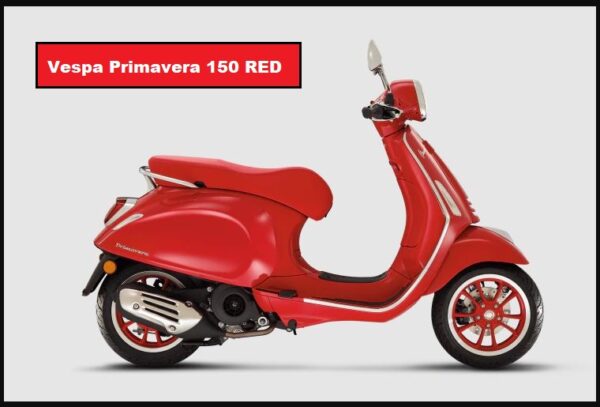 Vespa Primavera 150 RED Top Speed, Specs, Price, Review