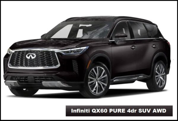 Infiniti QX60 PURE 4dr SUV AWD Specs, Price, Top Speed, Mileage, Review