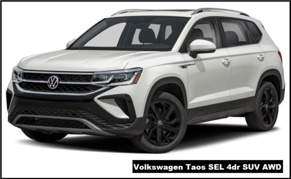 Volkswagen Taos SEL 4dr SUV AWD Specs, Price, Top Speed, Mileage, Seat, Height, Review