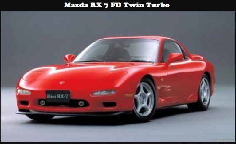 Mazda RX 7 FD Twin Turbo Specs