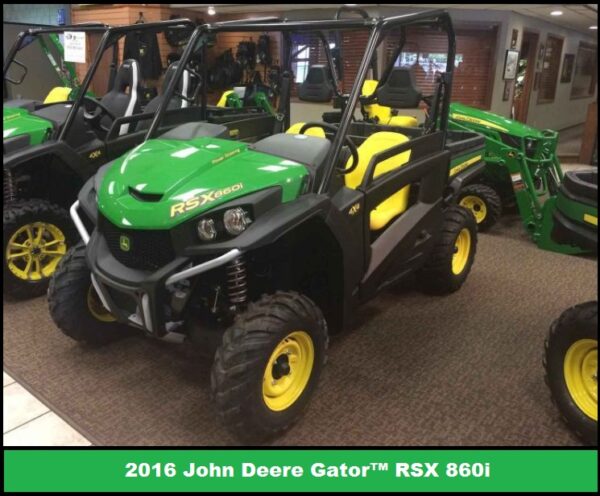 2016 John Deere Gator™ RSX 860i