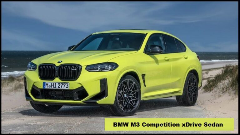 BMW M3 Competition xDrive Sedan Top Speed, Specs, Price, Mileage, Review