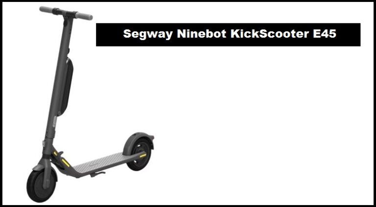 Segway Ninebot KickScooter E45