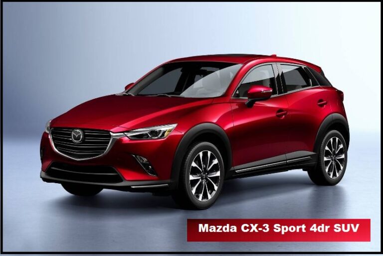 Mazda CX-3 Sport 4dr SUV Specs, Price, Top Speed, Mileage, Seat, Height, Review