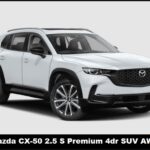 2023 Mazda CX-50 2.5 S Premium 4dr SUV AWD Specs, Price, Top Speed, Mileage,Review