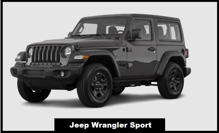 2023 Jeep Wrangler Sport Specs, Price, Top Speed, Mileage, Seat, Height, Review