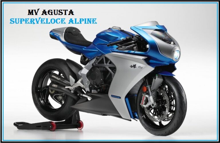 MV Agusta Superveloce Alpine Specs, Top Speed, Price, Review, Horsepower, Seat Height
