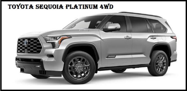 Toyota Sequoia Platinum 4WD Specs, Price, Top Speed, Mileage, Weight, Towing Capacity